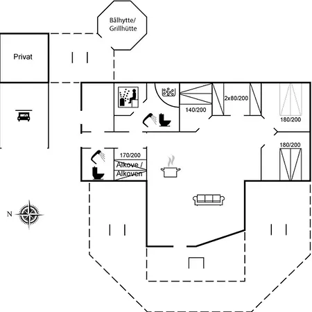 Frederikke - 875m From The Sea By Interhome Casa vacanze Nordenbro Vesteregn